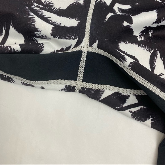 Carbon38 L’urv Palm Paradise Tropical Aloha Hawaiian High Rise Leggings - Picture 9 of 10